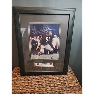 Dick Butkus Chicago Bears #51 Framed Photo 18X14 Wall Plaque Name Plate
